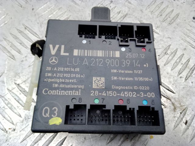 Блок комфорту передніх дверей A2129004518 MERCEDES