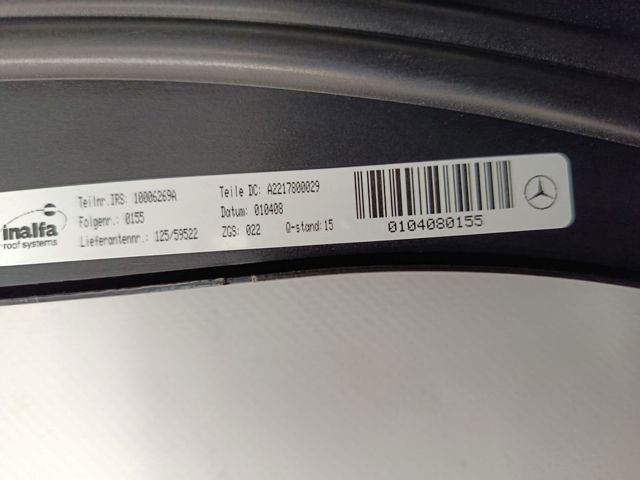 Панель люка A2217800429 MERCEDES
