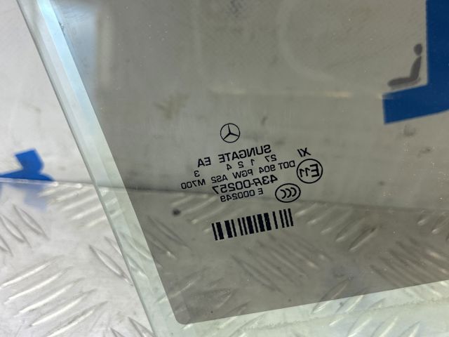 Скло задньої двері лівої A2227300318 MERCEDES