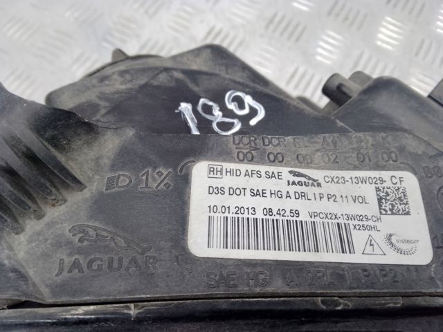 Фара основна права C2Z26711 JAGUAR