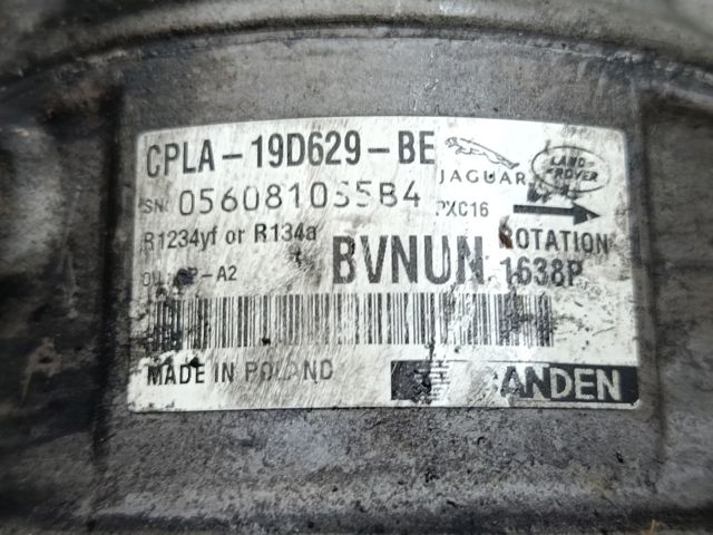 Насос кондиціонера CPLA19D629BE LAND ROVER