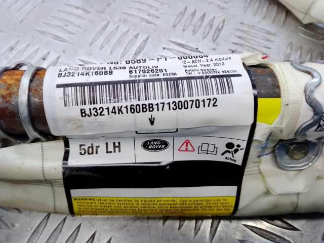 Подушка безпеки, збоку, ліва, AIRBAG LR026030 LAND ROVER