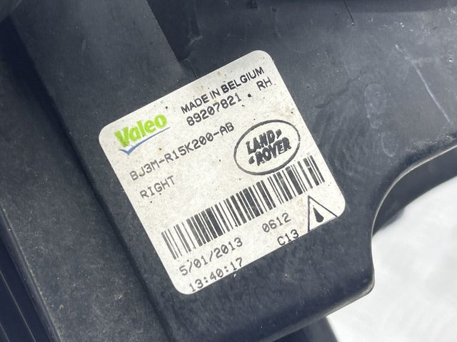 Права протитуманні фари LR026089 LAND ROVER