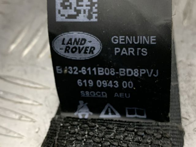 Ремінь безпеки передній правий LR072747 LAND ROVER