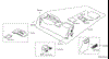 Центральна консоль торпеди 969104BA0A NISSAN