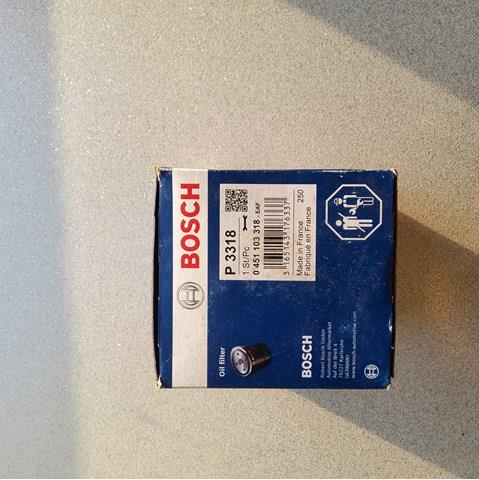 Фільтр очищення масла відцентровий 0451103318 BOSCH