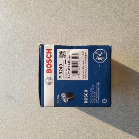 Фільтр масляний ДВЗ 1457429249 BOSCH