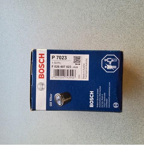 Маслофільтр F026407023 BOSCH