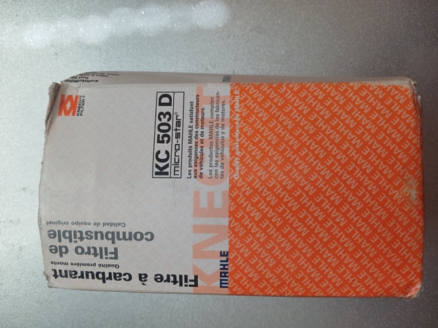Фільтр тонкого очищення палива KC503D MAHLE