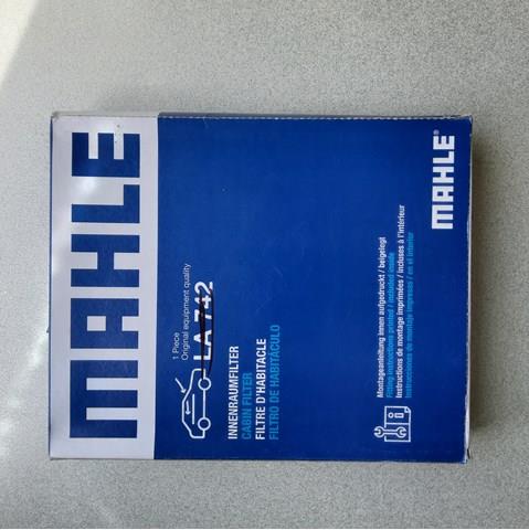 Фільтр повітряний обігрівача LA742 MAHLE