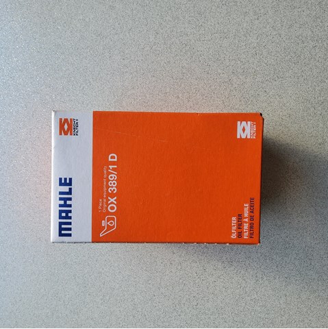 Фільтр відцентровий очищення масла OX3891D MAHLE