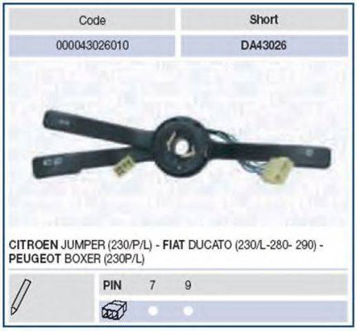 Перемикачі 000043026010 MAGNETI MARELLI