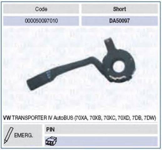 Перемикач підрульовий, лівий 000050097010 MAGNETI MARELLI