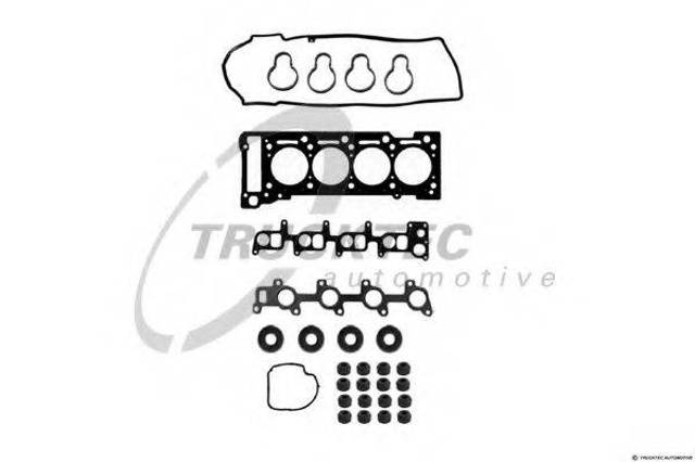 Комплект прокладок двигуна, верхній 0210182 TRUCKTEC
