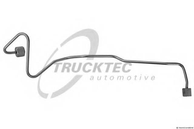 Трубка паливна форсунки 4-го циліндра 0213058 TRUCKTEC