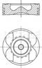 Поршень в комплекті на 1 циліндр, 2-й ремонт (+0,50) Опель Мовано