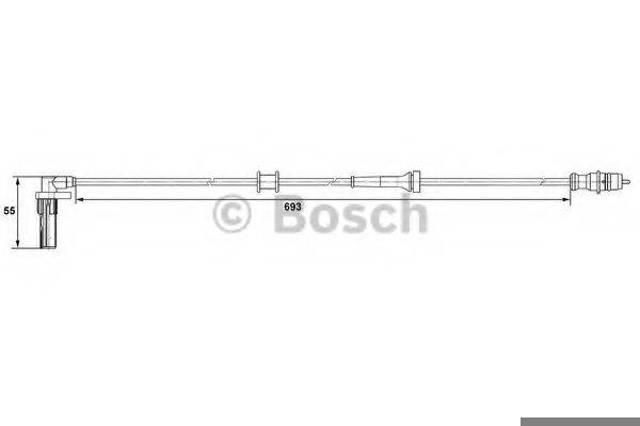 Датчик АБС задній правий 0265007531 BOSCH