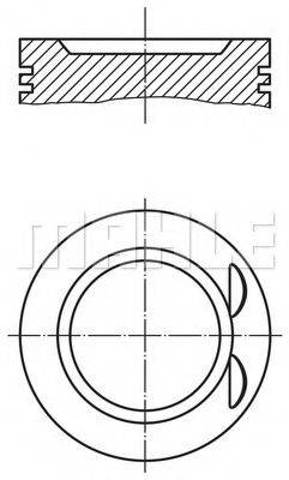 Поршень в зборі 0332100 MAHLE