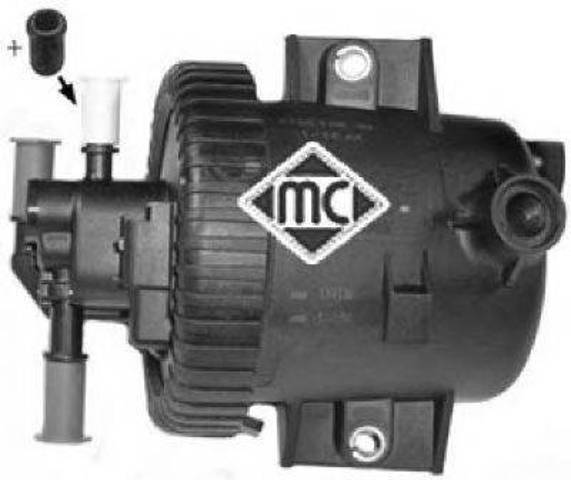 Корпус паливного фільтра 03836 METALCAUCHO