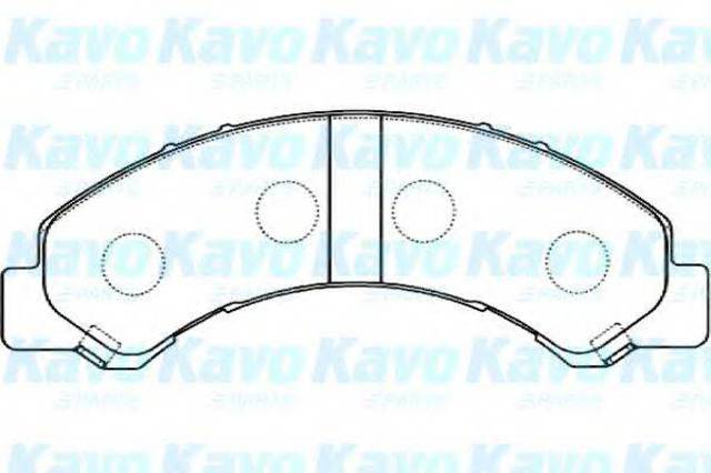 Колодки гальмівні задні, дискові 0446537091 TOYOTA