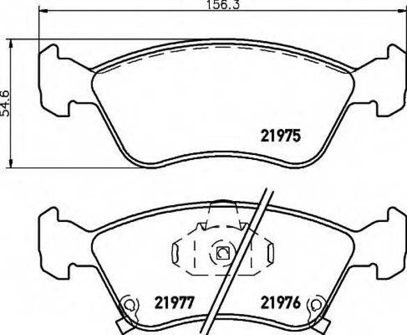 Дискові гальма 04465YZZCG TOYOTA