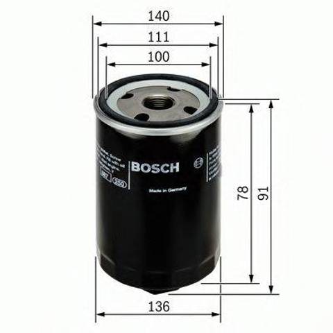 Фільтр відцентровий очищення масла 0451103368 BOSCH