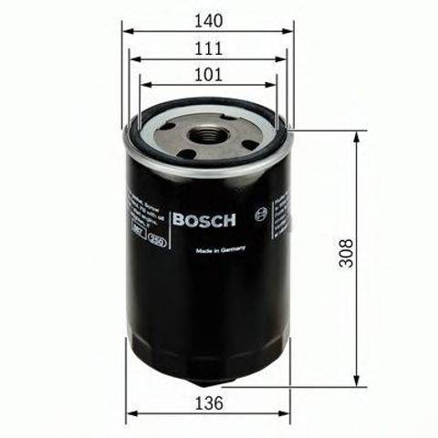 Фільтр масляний 0451104013 BOSCH