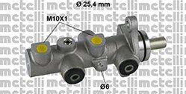 Циліндр гальмівний, головний 050789 METELLI