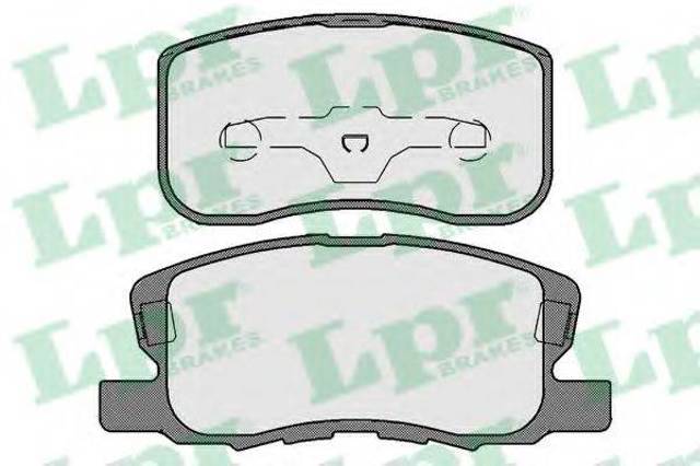 Гальмівні колодки 05P1733 LPR