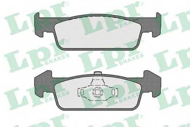 Колодки передні 05P1796 LPR