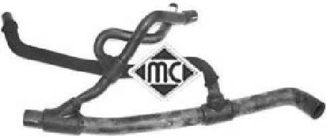 Шланг/патрубок радіатора охолодження, нижній 08906 METALCAUCHO
