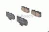 Колодки гальмівні передні, дискові 0986424268 BOSCH