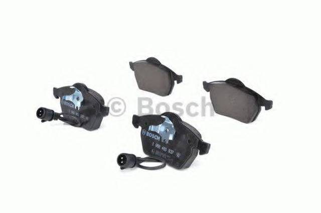 Колодки гальмівні передні, дискові 0986460937 BOSCH