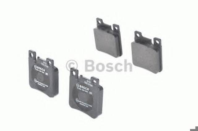 Колодки гальмівні задні, дискові 0986460965 BOSCH