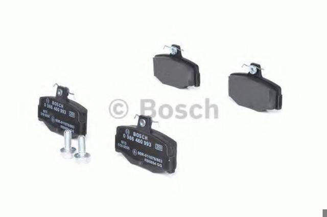 Колодки гальмівні задні, дискові 0986460993 BOSCH