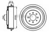 Барабан гальмівний задній 0986477067 BOSCH