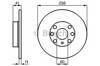 Ротор гальмівний 0986478880 BOSCH