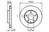 Гальмо дискове переднє 0986479034 BOSCH