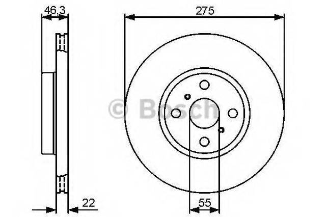 Ротор гальмівний 0986479431 BOSCH