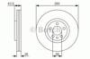 Диск гальмівний передній 0986479S62 BOSCH