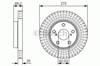 Диск переднього гальма 0986479U19 BOSCH