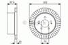 Диск гальмівний задній 0986479V26 BOSCH