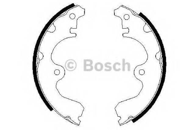 Колодки гальмові задні, барабанні 0986487474 BOSCH
