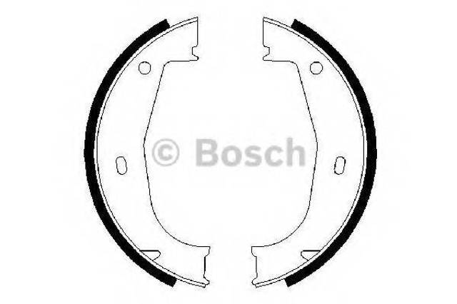 Bosch гальмівні колодки стояночног гальма bmw e36/z3 0986487520