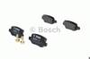 Колодки на гальмо задній дисковий 0986494023 BOSCH