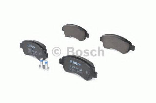 Передні гальмівні колодки 0986494027 BOSCH