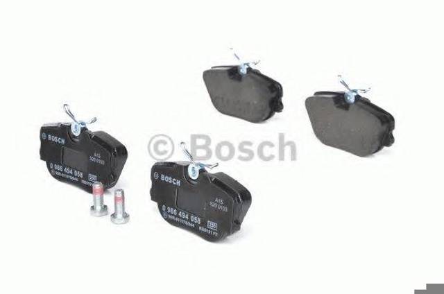 Задні гальмівні колодки 0986494058 BOSCH
