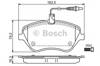 Колодки передні 0986494098 BOSCH