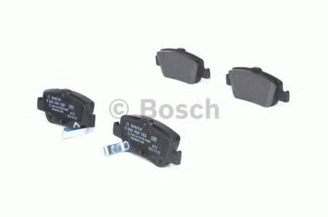 Колодки гальмові задні, дискові 0986494182 BOSCH
