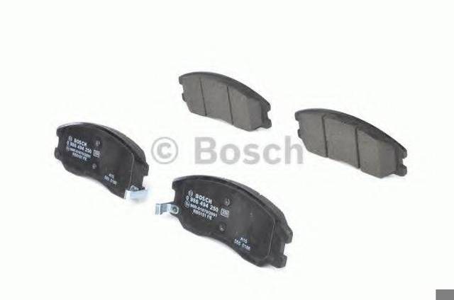 Колодки гальмівні дискові комплект 0986494250 BOSCH